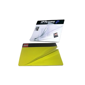 A selection of two different insert mouse mats