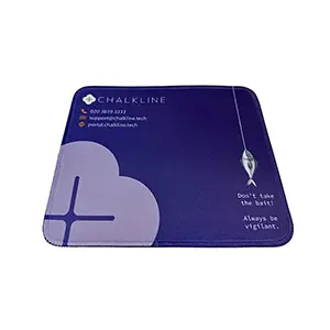 Stitched Edge Textile Mouse Mat